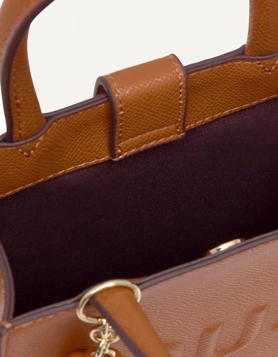 BOLSO TOUS BRENDA BOLSO MINI CUBE en color Cuero