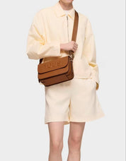 BOLSO TOUS BRENDA BANDOLERA M en color Cuero