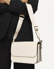 BOLSO TOUS BRENDA BANDOLERA M en color Beige