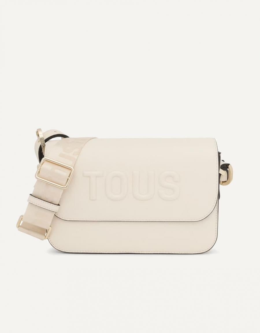 BOLSO TOUS BRENDA BANDOLERA M en color Beige