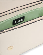 BOLSO TOUS BRENDA BANDOLERA M en color Beige