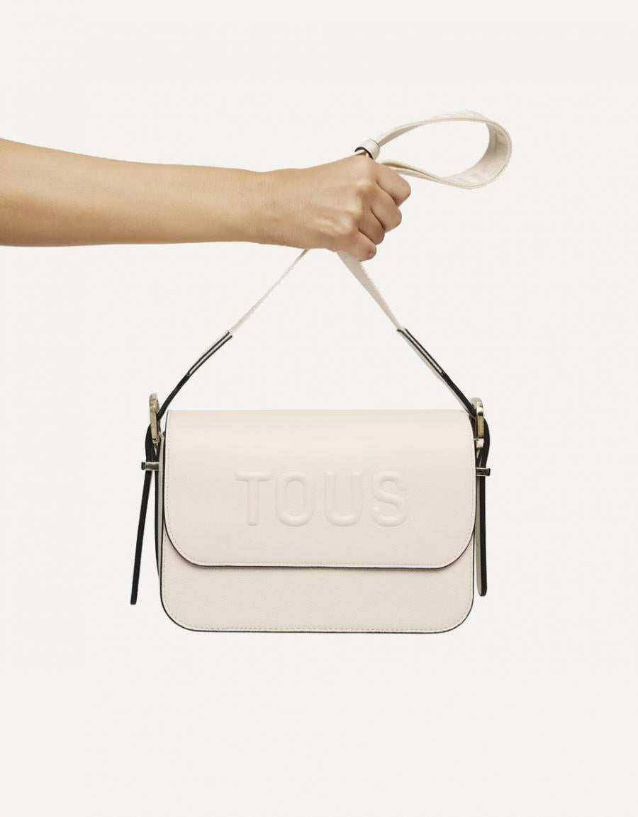BOLSO TOUS BRENDA BANDOLERA M en color Beige