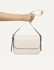 BOLSO TOUS BRENDA BANDOLERA M en color Beige
