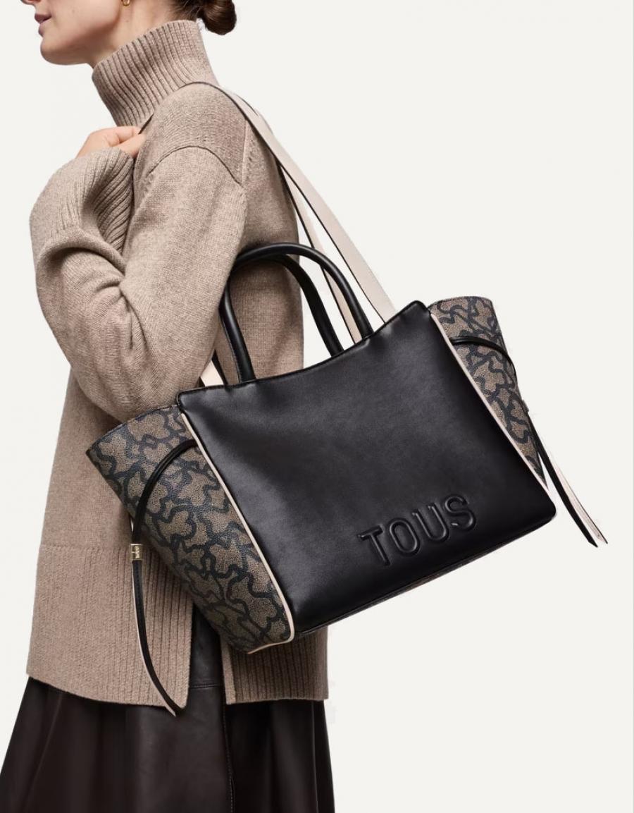 BOLSO TOUS KAOS ICON CITY M en color Negro