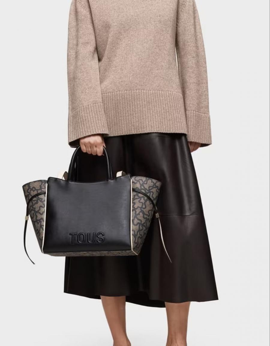 BOLSO TOUS KAOS ICON CITY M en color Negro