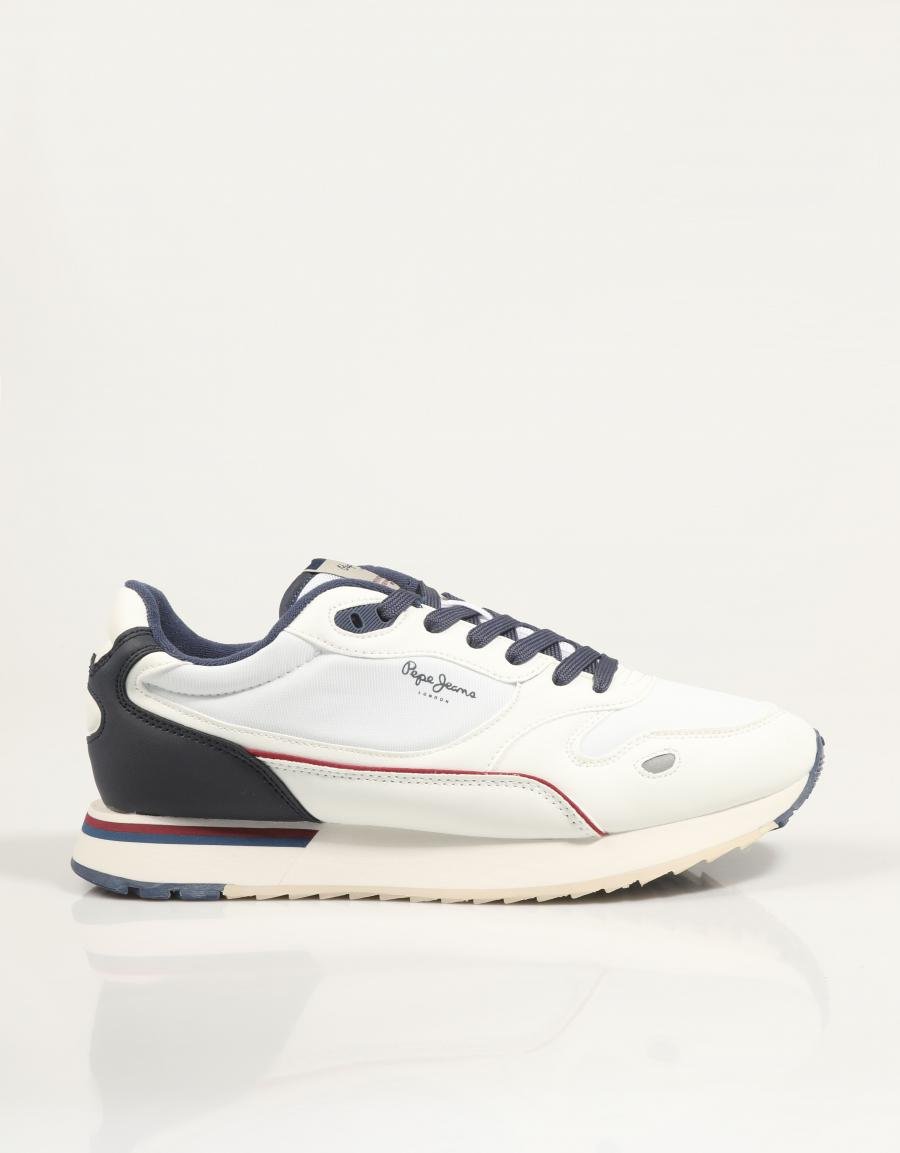ZAPATILLAS PEPE JEANS BEXLEY SOUTH M PMS400007 en color Blanco