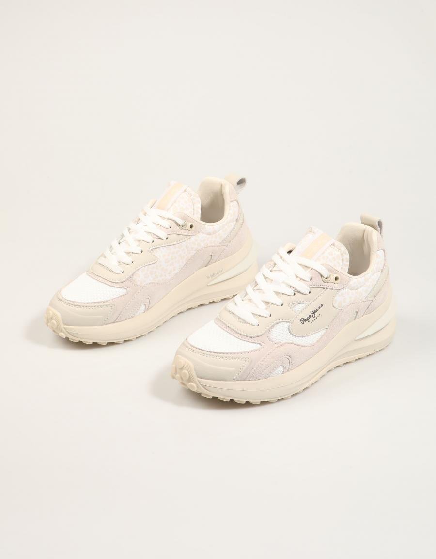 ZAPATILLAS PEPE JEANS WINSLOW ONE W PLS600012 en color Blanco