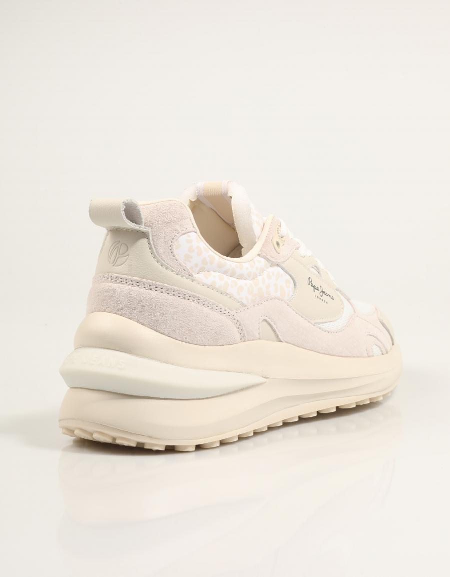ZAPATILLAS PEPE JEANS WINSLOW ONE W PLS600012 en color Blanco