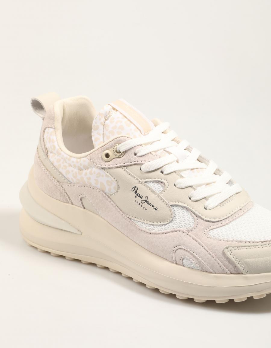 ZAPATILLAS PEPE JEANS WINSLOW ONE W PLS600012 en color Blanco