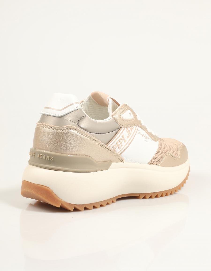 ZAPATILLAS PEPE JEANS KIMI MESH W PLS600021 en color Beige