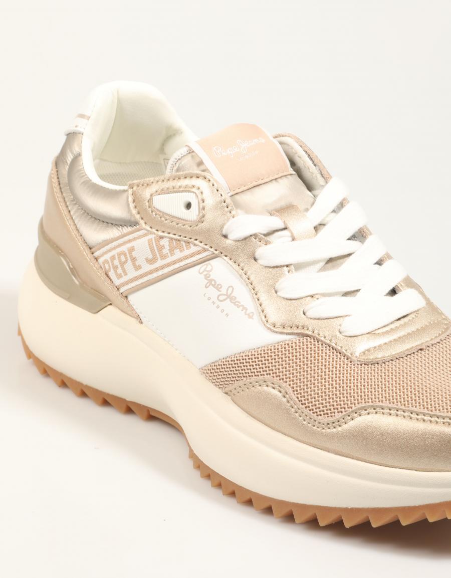 ZAPATILLAS PEPE JEANS KIMI MESH W PLS600021 en color Beige