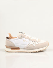 ZAPATILLAS PEPE JEANS BRIT MIRROR W PLS400004 en color Blanco