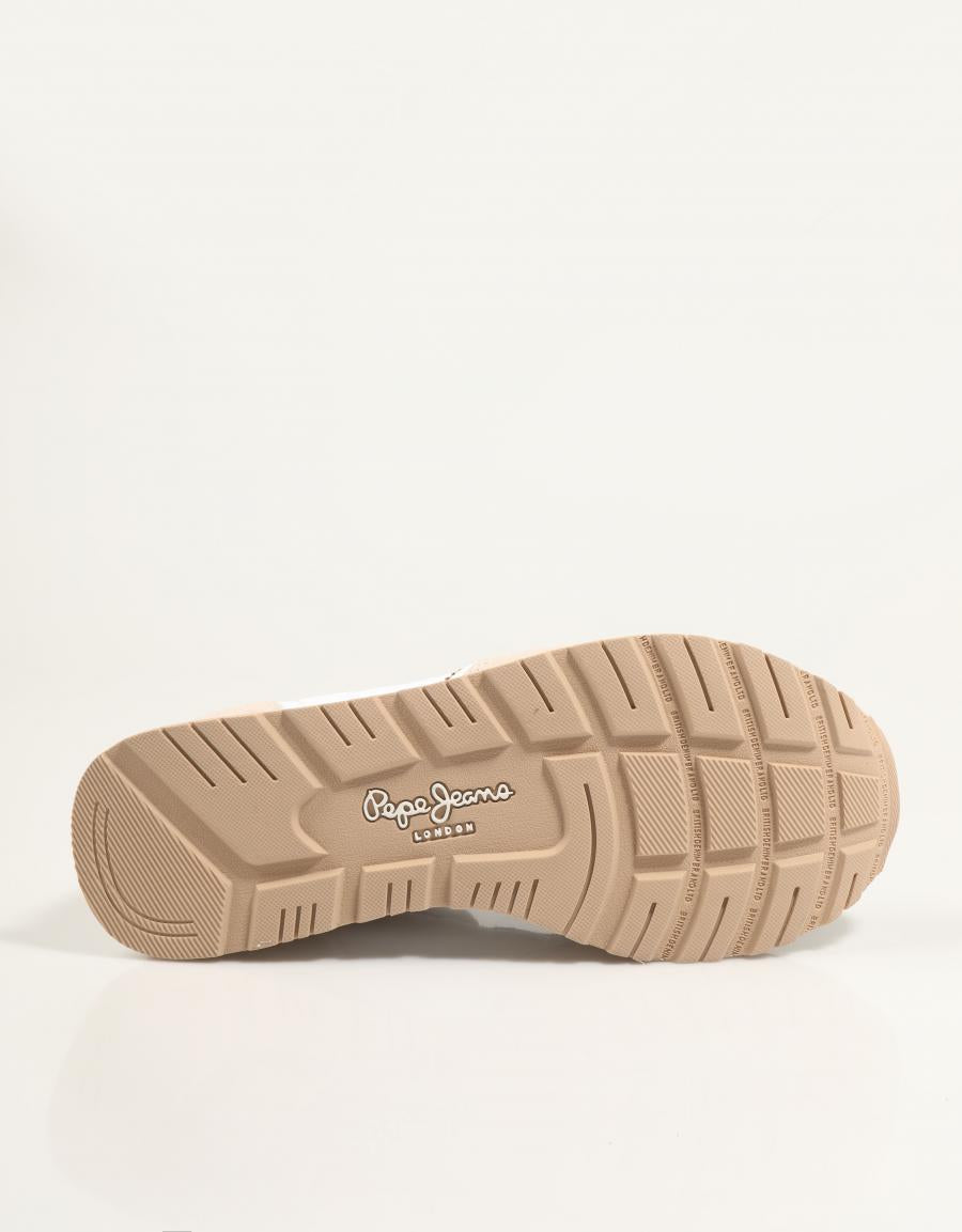 ZAPATILLAS PEPE JEANS BRIT MIRROR W PLS400004 en color Blanco