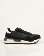 ZAPATILLAS ARMANI EA7 ZAPATILLA VINTAGE RUNNING en color Negro