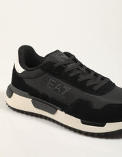 ZAPATILLAS ARMANI EA7 ZAPATILLA VINTAGE RUNNING en color Negro