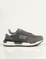 ZAPATILLAS ARMANI EA7 ZAPATILLA VINTAGE RUNNING en color Gris
