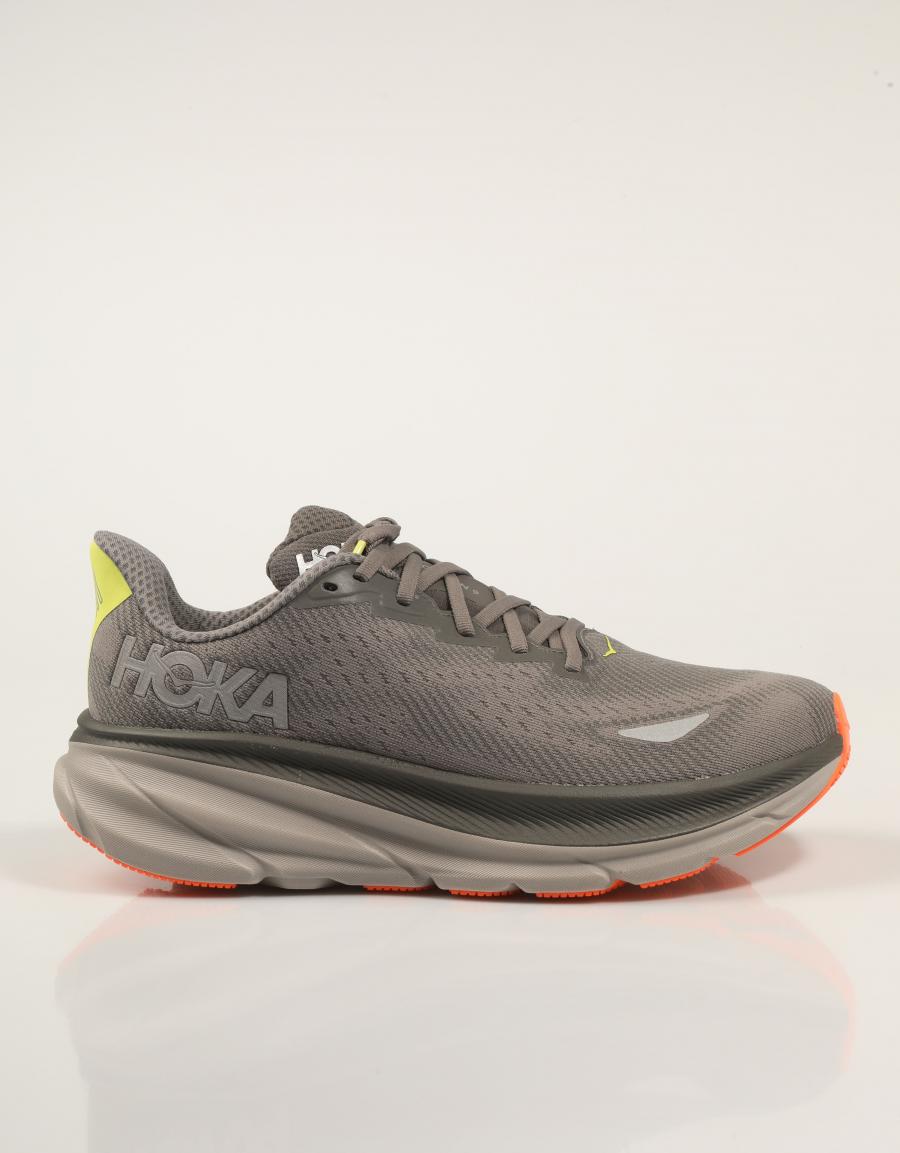 ZAPATILLAS HOKA CLIFTON 9 GTX en color Gris