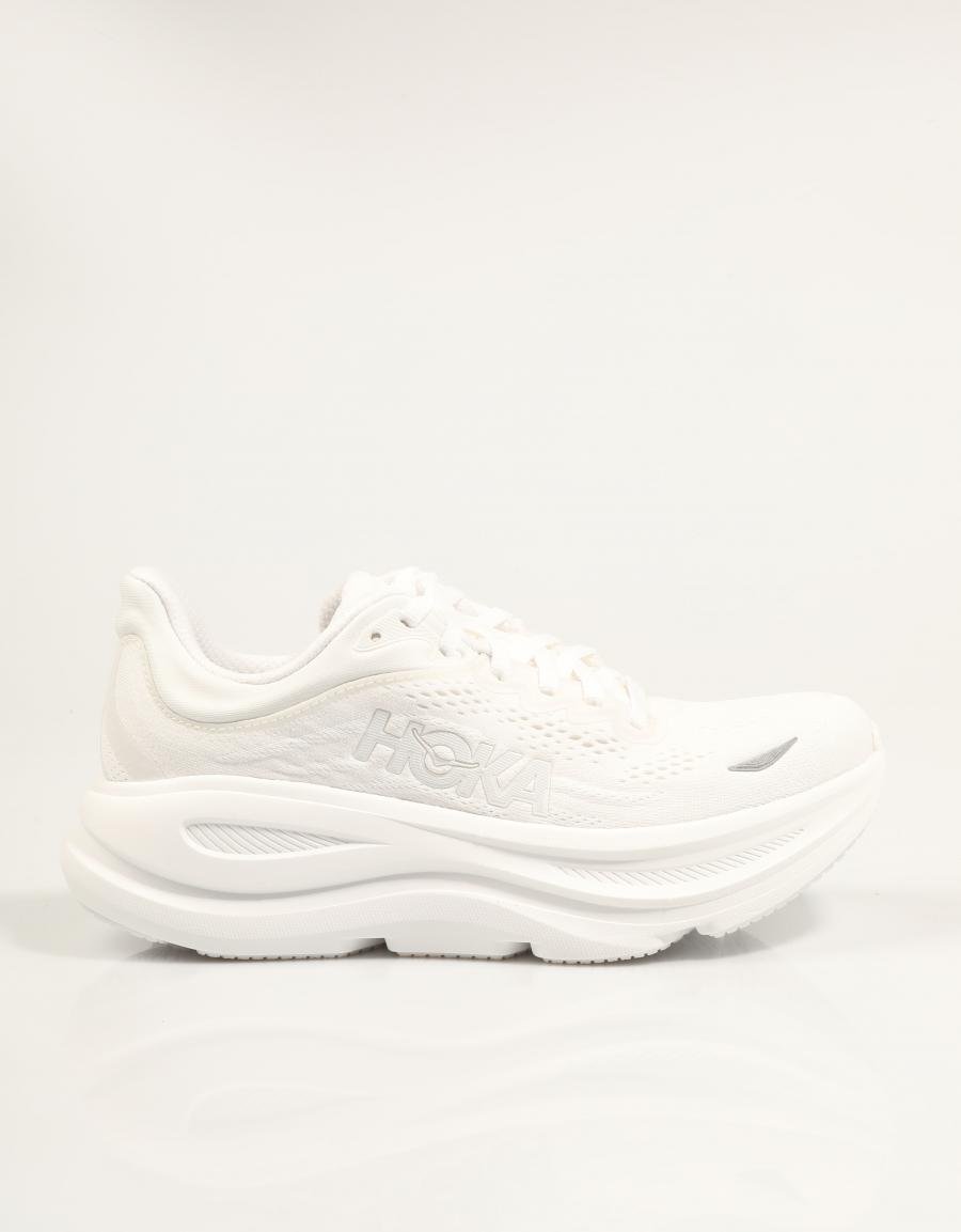 ZAPATILLAS HOKA BONDI 9 WOMAN en color Blanco