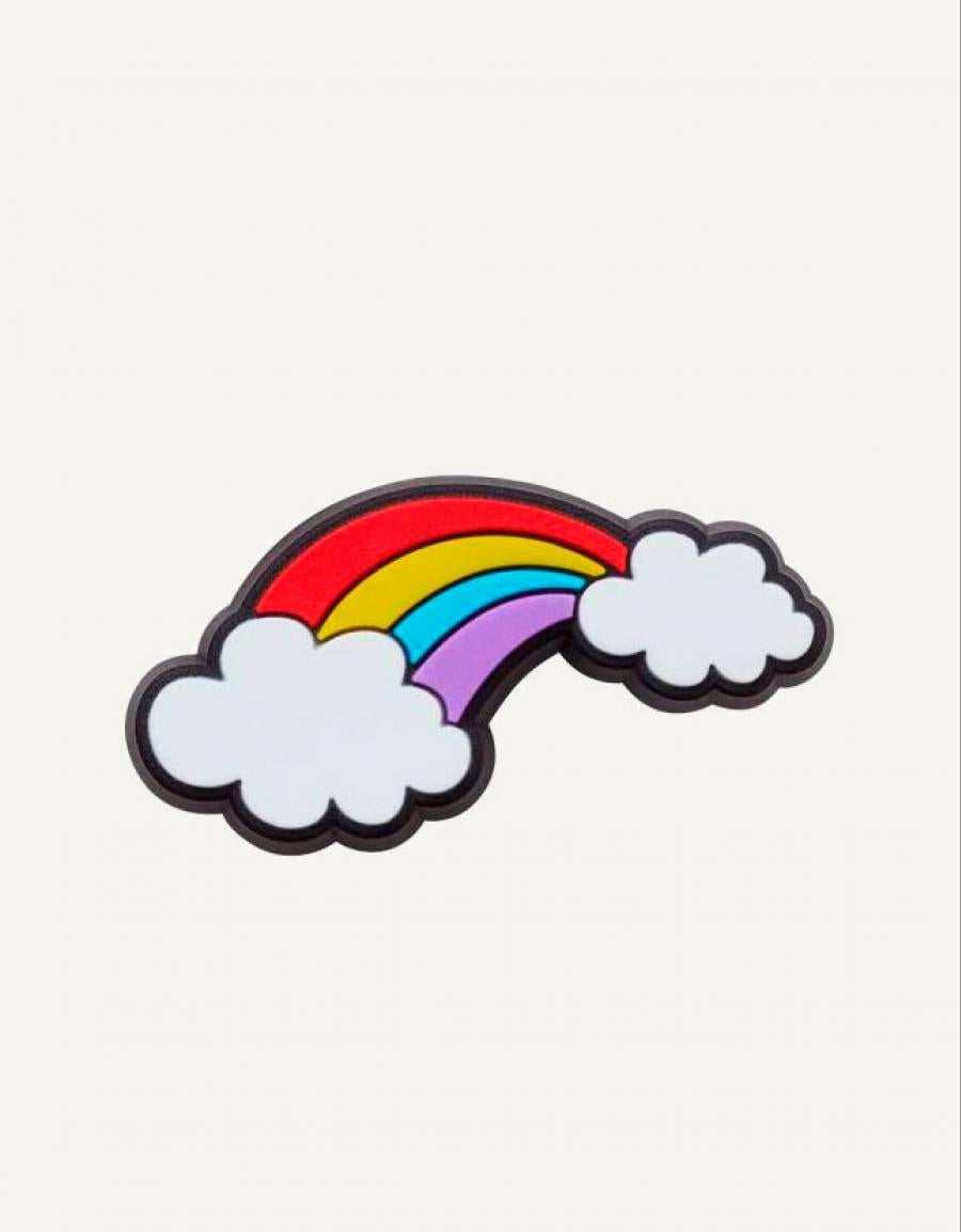 PINS CROCS 10009423 RAINBOW WITH CLOUDS en color Multicolor