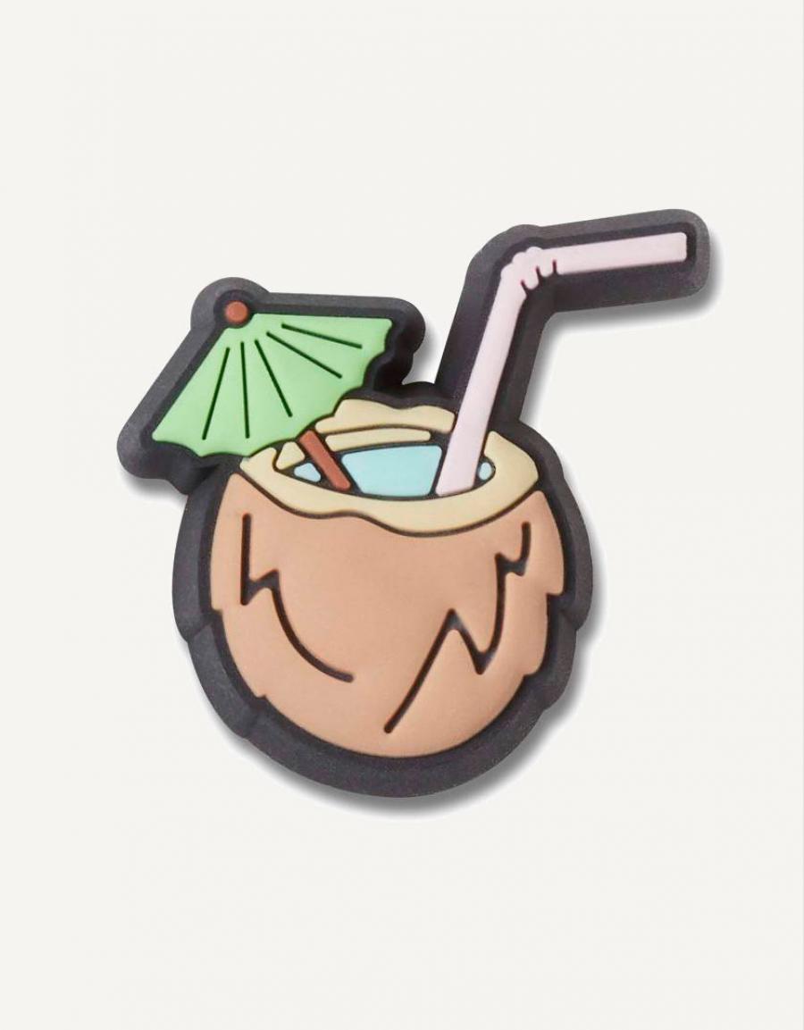 PINS CROCS 10012013 TROPICAL COCONUT DRINK en color Multicolor