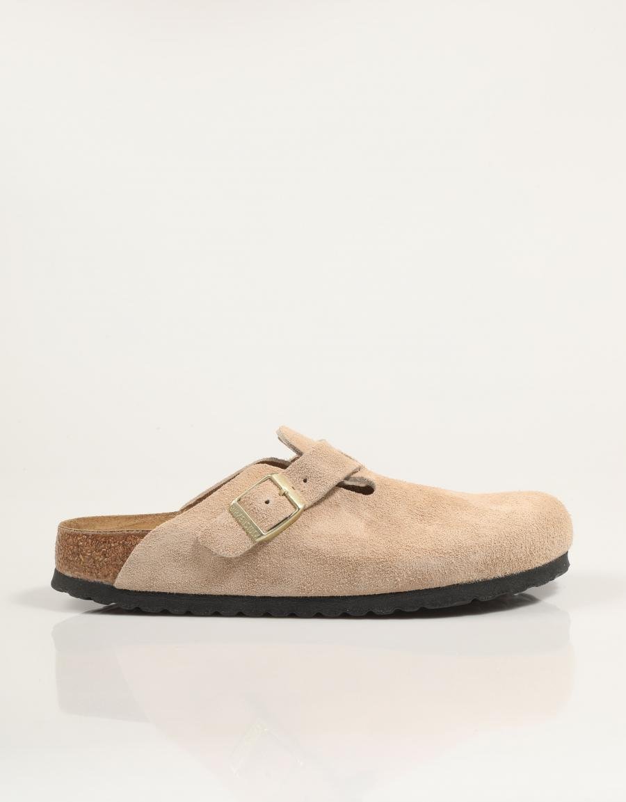 SANDALIAS BIRKENSTOCK BOSTON LEVE en color Beige