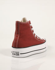 ZAPATILLAS CONVERSE CHUCK TAYLOR ALL STAR LIFT en color Burdeos