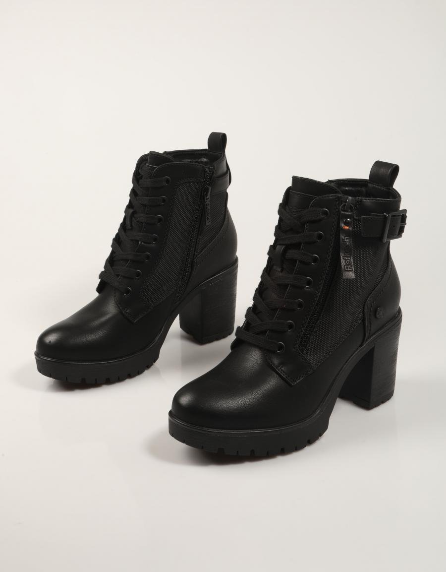 BOTINES REFRESH 171232 en color Negro
