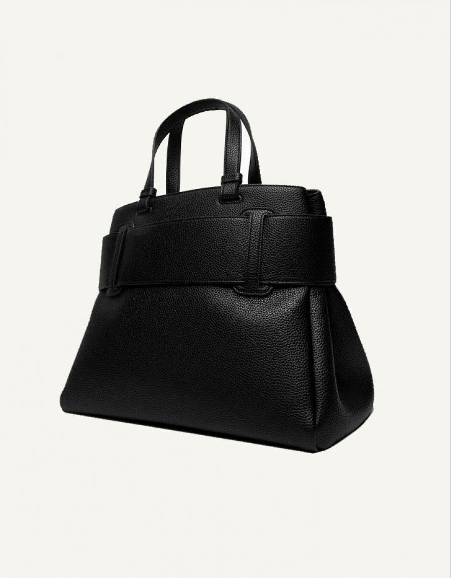 BOLSO ARMANI BAGS SUSIE SOFT SHOPPING M XW000285 en color Negro