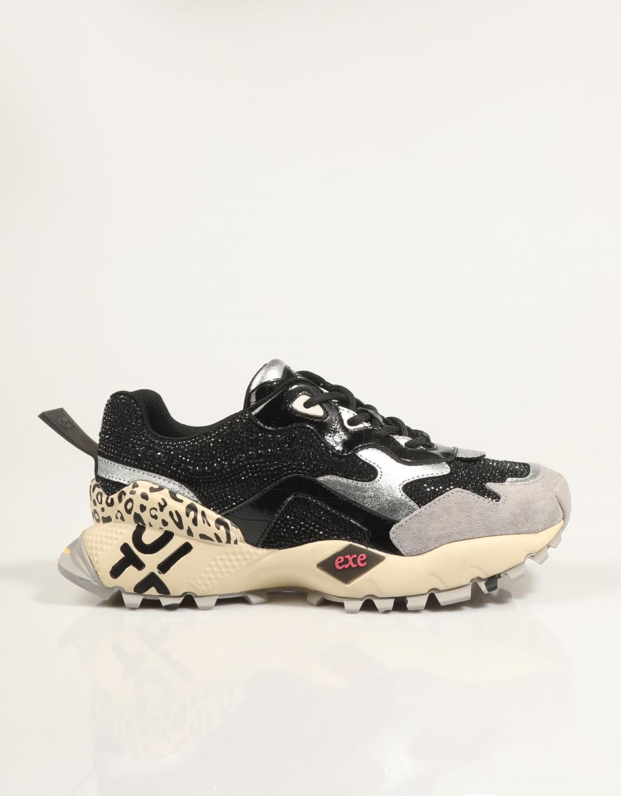 EXE 134 115, ZAPATILLAS Negro Lona 88996 – Mayka