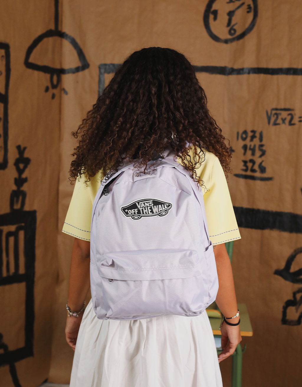 MOCHILA VANS OLD SKOOL CLASSIC BACKPACK en color Burdeos