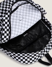 MOCHILA VANS OLD SKOOL CHECK BACKPACK en color Negro