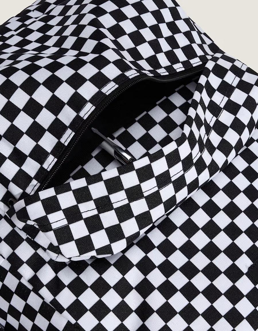 MOCHILA VANS OLD SKOOL CHECK BACKPACK en color Negro