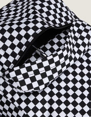 MOCHILA VANS OLD SKOOL CHECK BACKPACK en color Negro