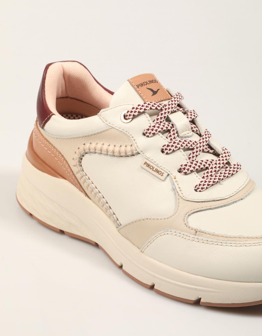 ZAPATILLAS PIKOLINOS CUENCA W6A-6674C1 en color Hielo