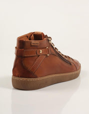 BOTINES PIKOLINOS LANZAROTE W7B-8868C1 en color Cuero