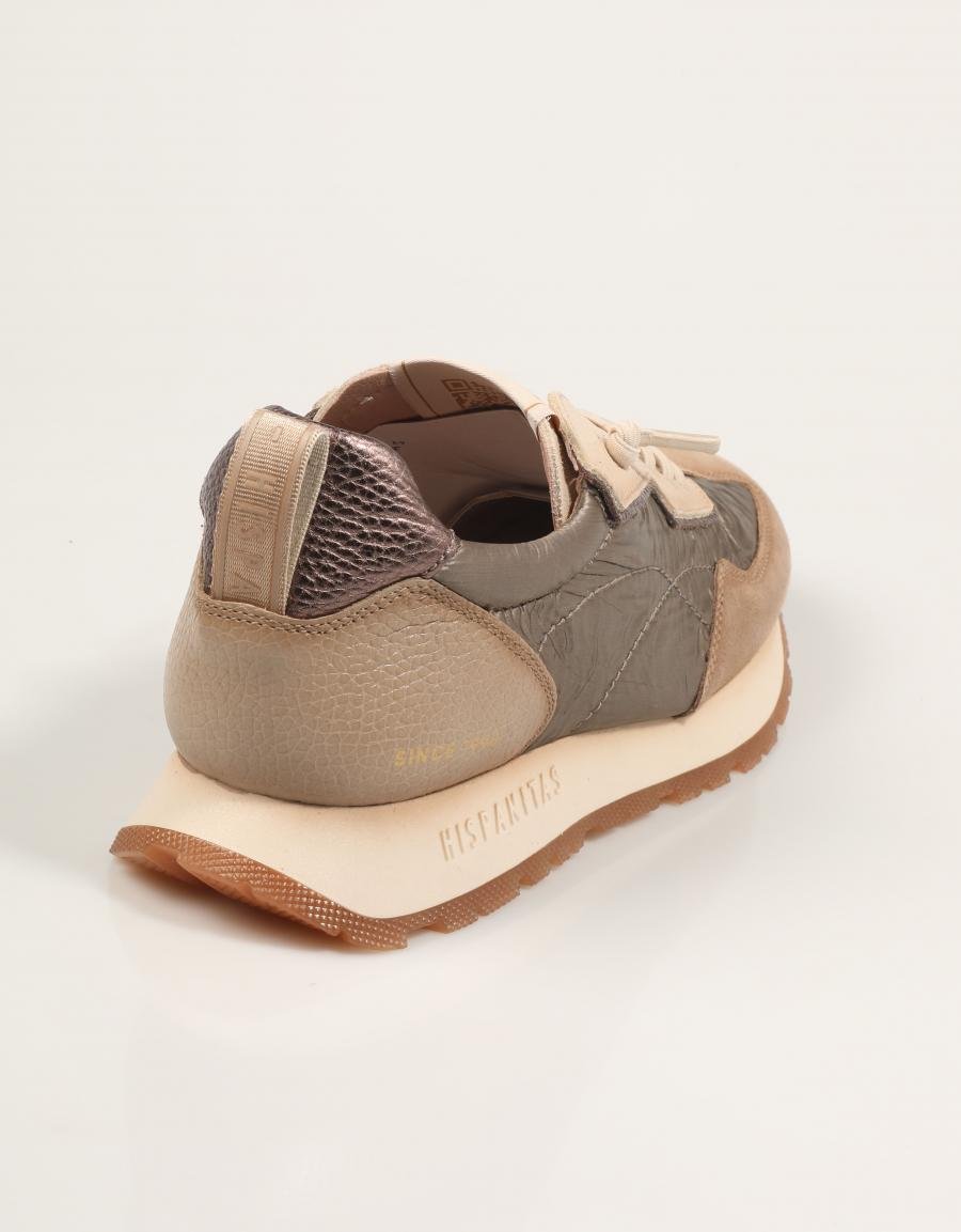 ZAPATILLAS HISPANITAS HI254209 en color Taupe