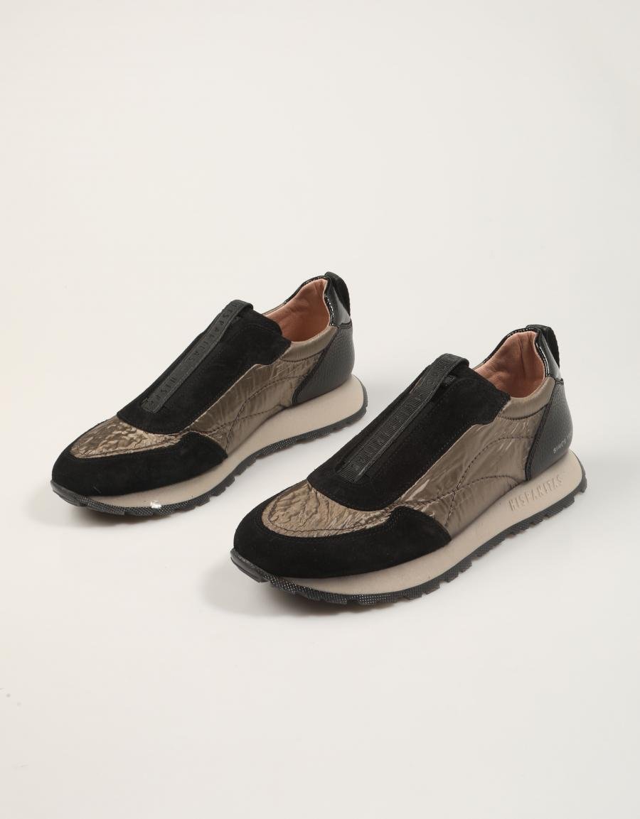 ZAPATILLAS HISPANITAS HI254222 en color Negro