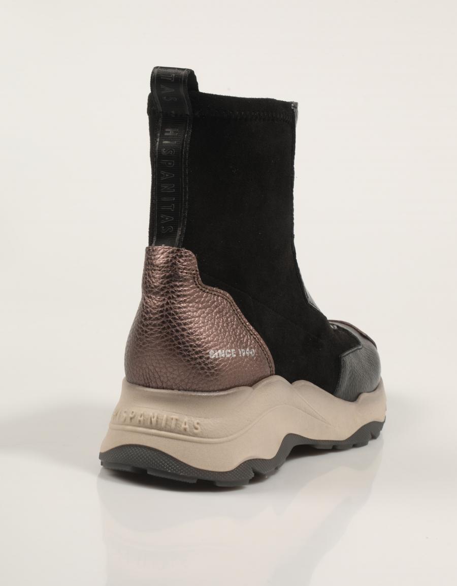 ZAPATILLAS HISPANITAS CHI254321 en color Negro