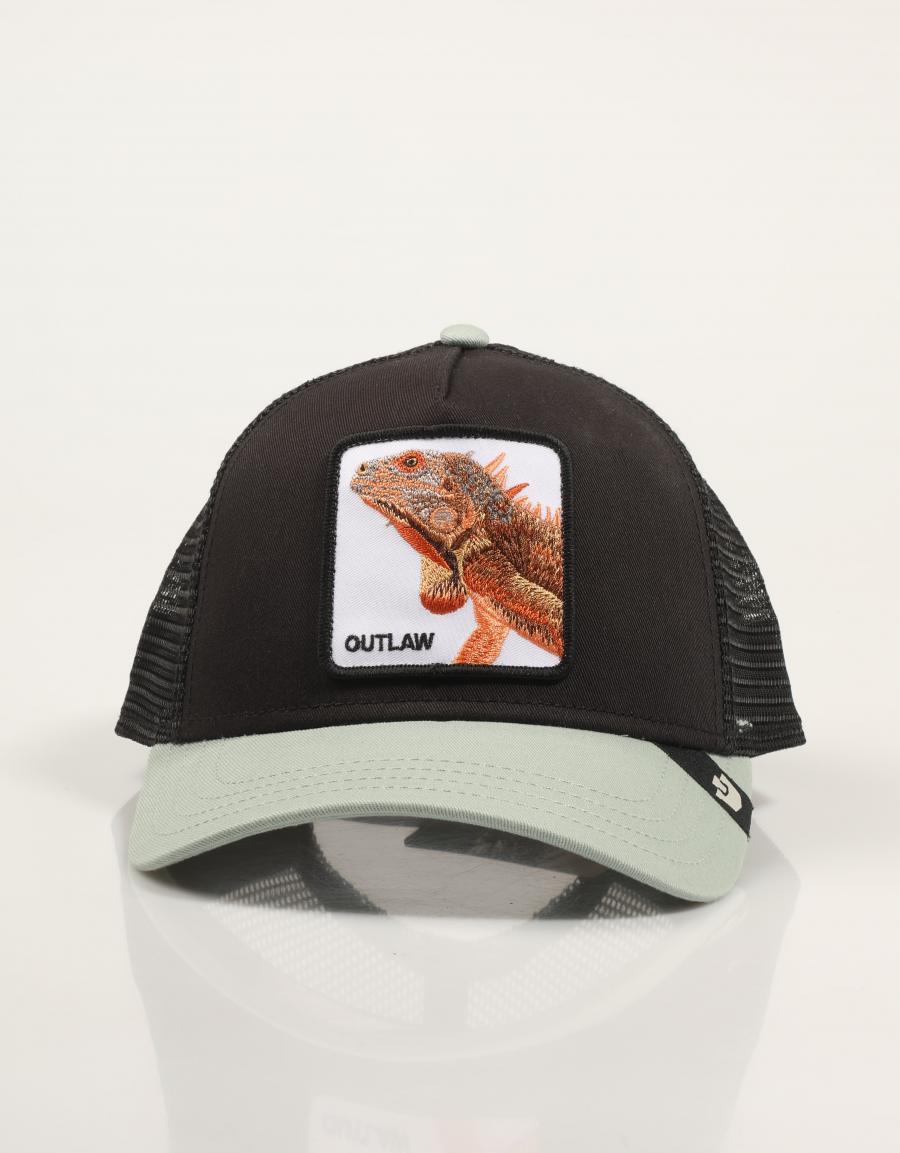 GORRA GOORIN BROS THE OUTLAW LIZARD 101-2391-VOI05 en color Negro