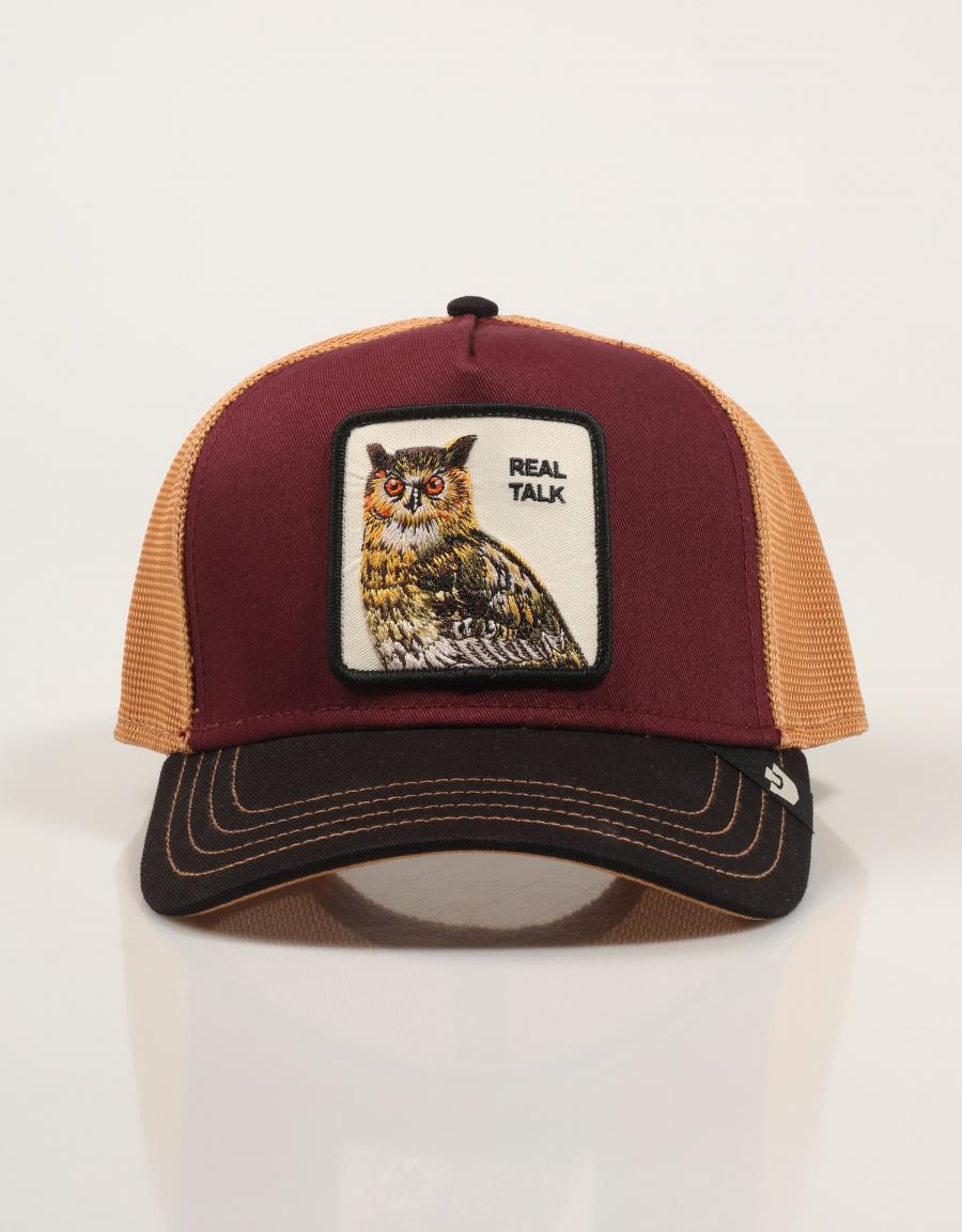 GORRA GOORIN BROS TRICOLOR OWL 101-2338-MULTI en color Burdeos