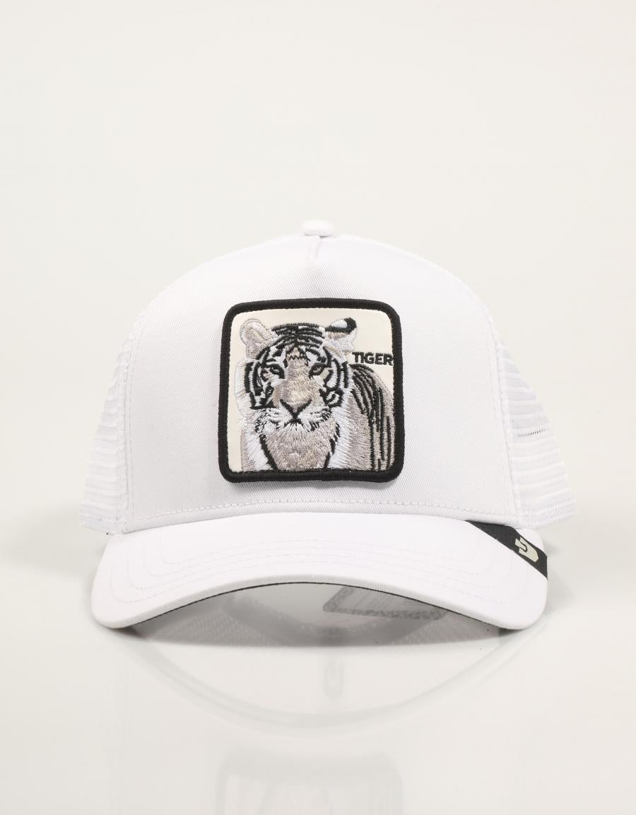 GORRA GOORIN BROS TIGER TRUCKER 101-2460-BLA01 en color Blanco