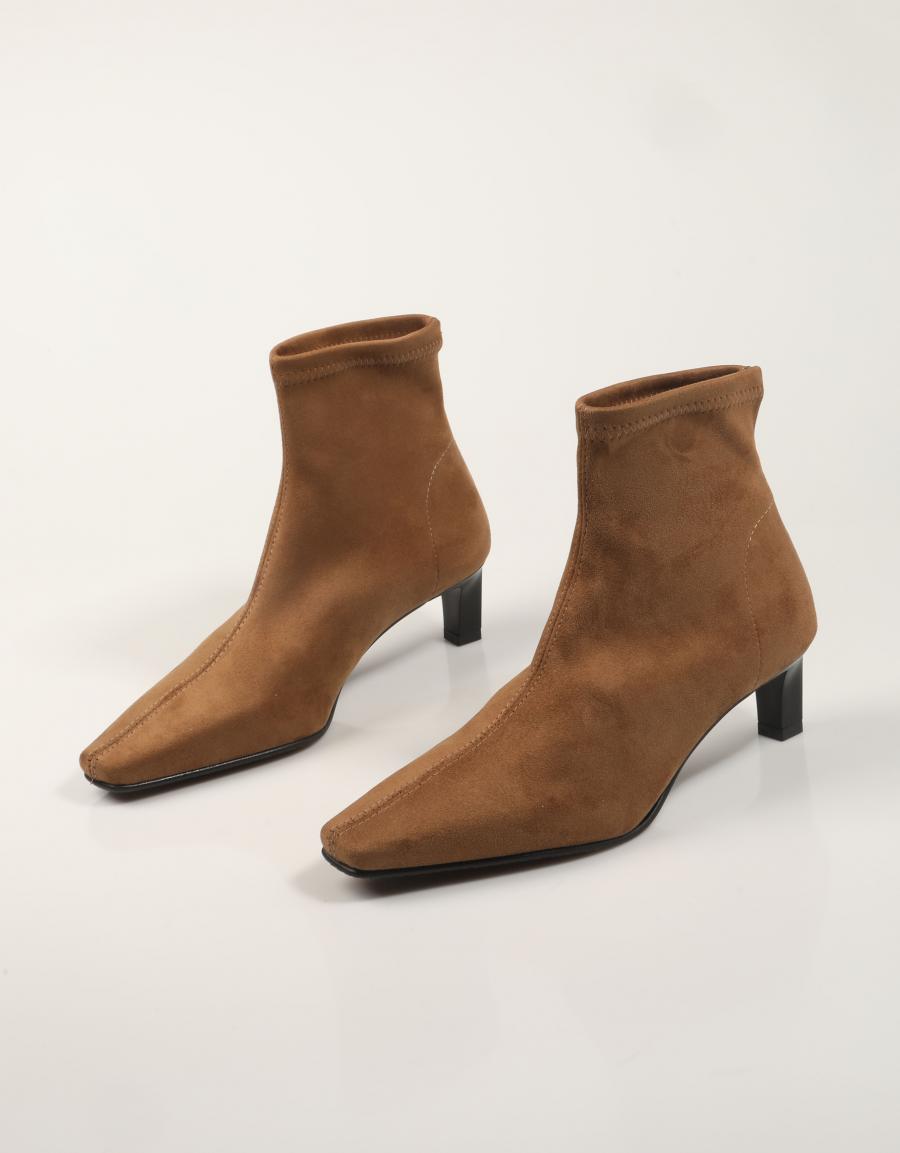 BOTINES MISS ELASTIC 078101 en color Beige