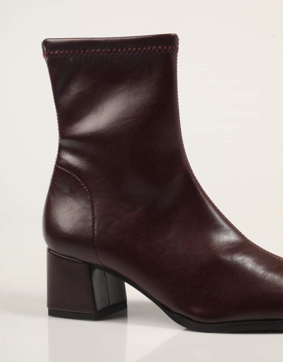 BOTINES MISS ELASTIC 078330 en color Burdeos