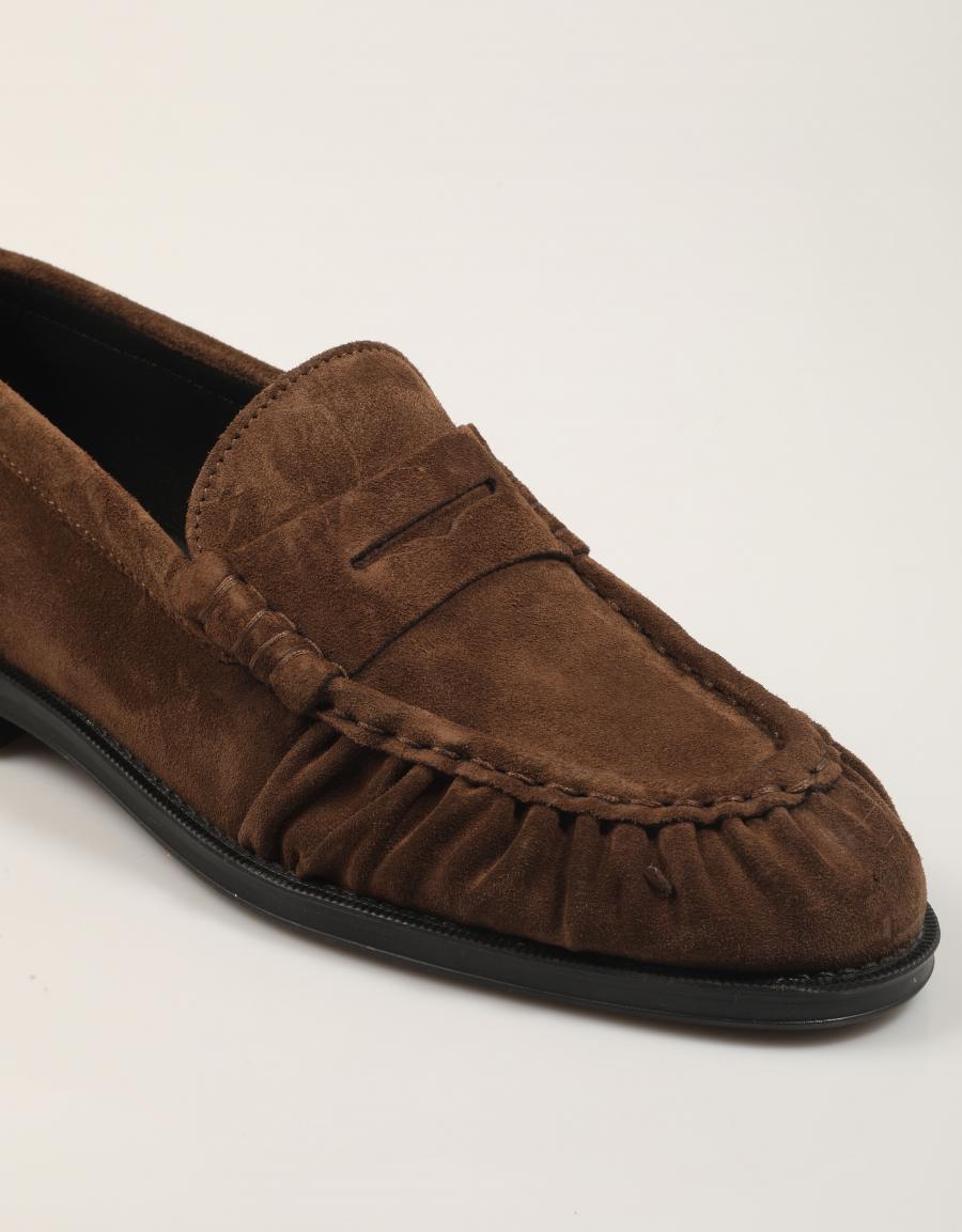 ZAPATOS SPORT ALPE 5328 en color Marron