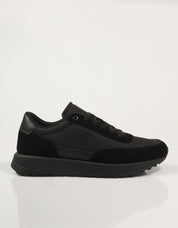 ZAPATILLAS CALVIN KLEIN LOW TOP LACE UP REPREVE MIX en color Negro