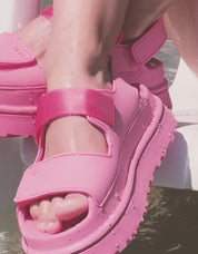 Sandalias Ugg W Goldenglow en Rosa Farbe