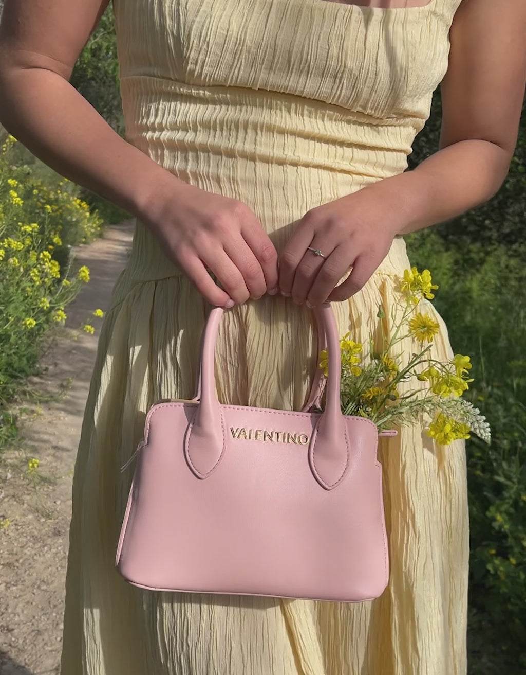 Bolso Valentino Shunshine Re Shopping en Color Rosa