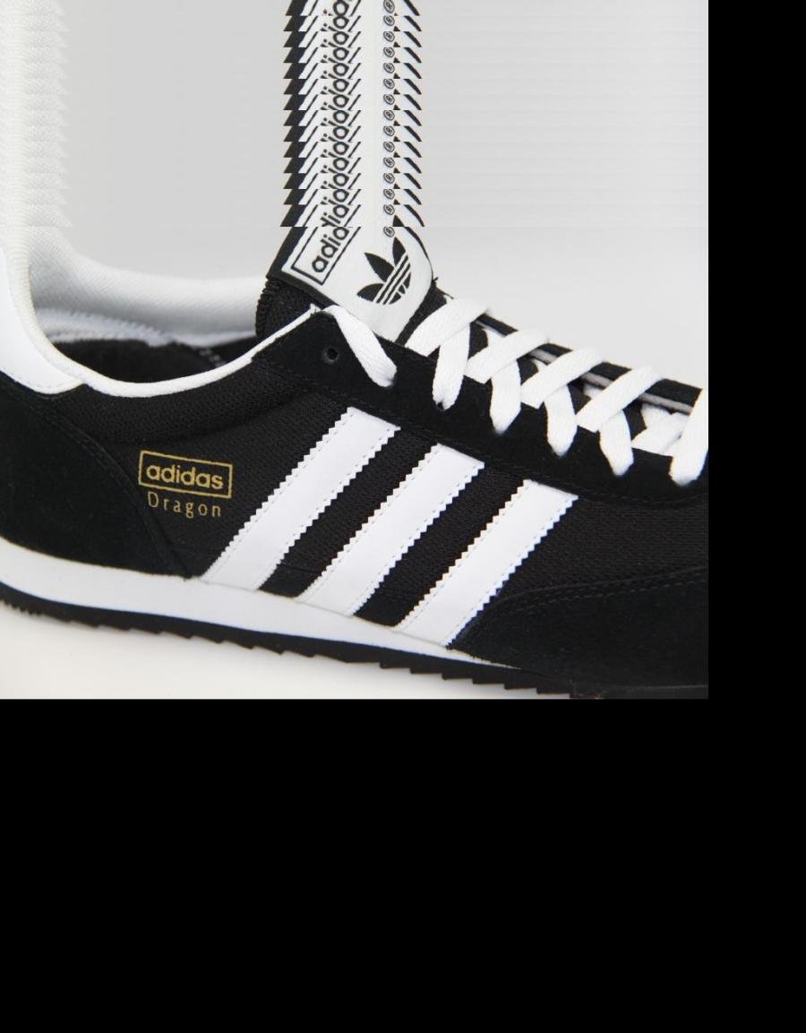 ADIDAS ORIGINALS Dragon, ZAPATILLAS Negro Piel 40756 – Mayka
