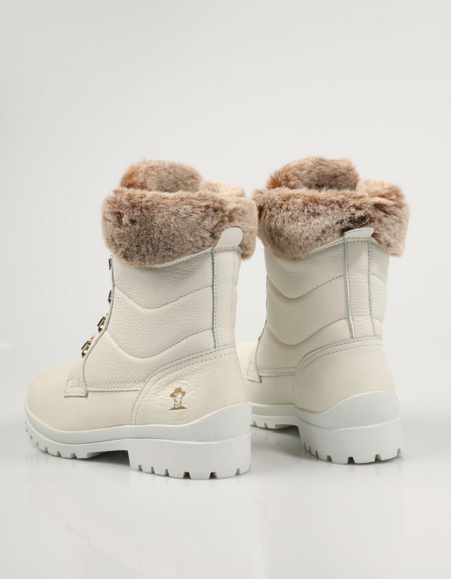 BOTINES PANAMA JACK TUSCANI en color Blanco