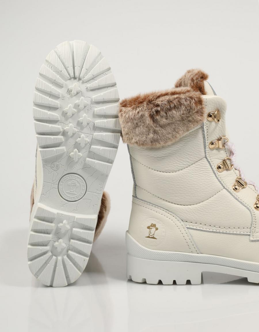 BOTINES PANAMA JACK TUSCANI en color Blanco